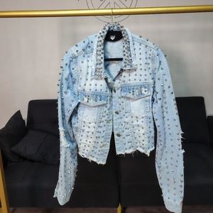 Studded Denim Jacket